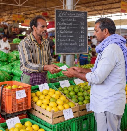 Market access platform connecting farmers to buyers and fair price discovery