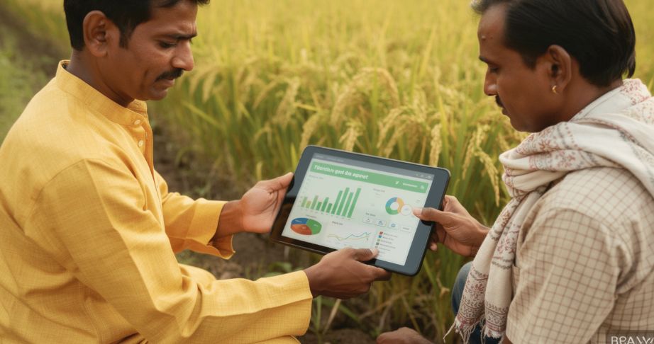 Digital financial services helping farmers manage payments loans and insurance