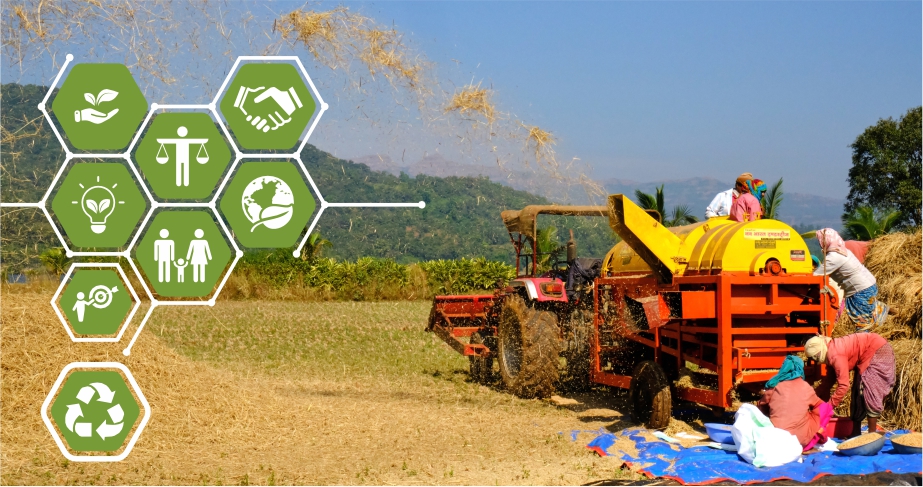 Community farm machinery sharing model helping farmers reduce cultivation costs